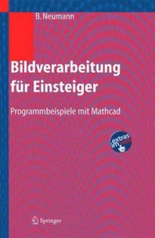 Bildverarbeitung für Einsteiger: Programmbeispiele mit Mathcad (German Edition)