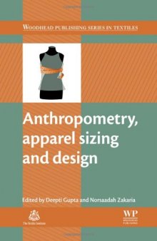 Anthropometry, apparel sizing and design