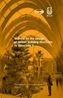 Manual for the design of timber building structures to Eurocode 5  