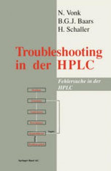Fehlersuche in der HPLC / Troubleshooting in der HPLC