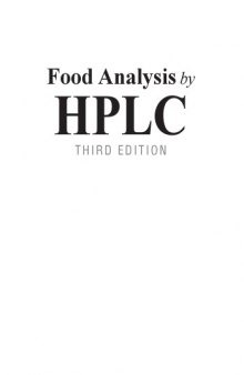 Food Analysis by HPLC