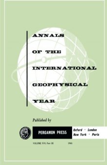 Calendar Record for the International Geophysical Cooperation 1959