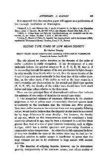 Second Type Stars of Low Mean Density (1915)(en)(3s)