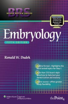 BRS Embryology, 5th Edition  