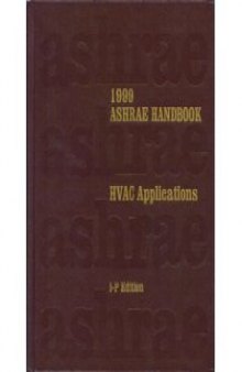 1999 ASHRAE Handbook Preface