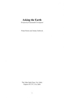 Asking the Earth: The Spread of Unsustainable Development