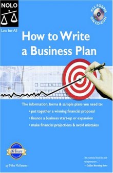 How To Write A Business Plan 7th Edition
