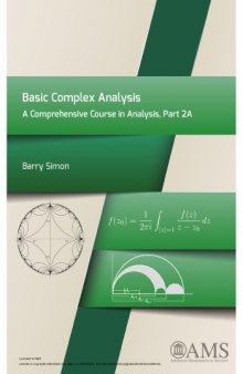 Basic Complex Analysis: A Comprehensive Course in Analysis, Part 2A
