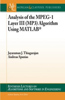 Analysis of the MPEG-1Layer III (MP3) Algorithm Using MATLAB  