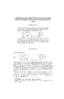 A potential well theory for the wave equation with nonlinear source and boundary damping terms