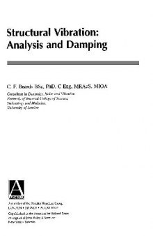 Structural vibration: analysis and damping