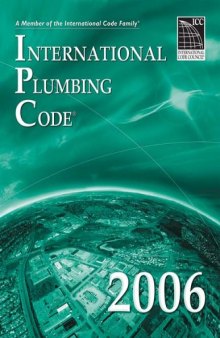 2006 International Plumbing Code -