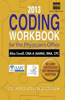 2013 Coding Workbook for the Physician's Office