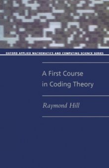 A first course in coding theory