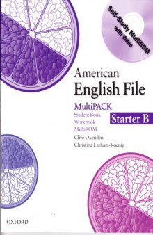American English File Starter: Student Book Work Book Multipack B  
