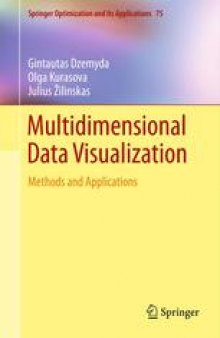 Multidimensional Data Visualization: Methods and Applications