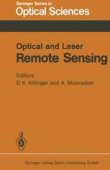 Optical and Laser Remote Sensing