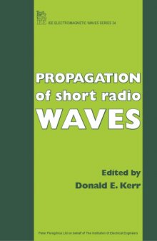 Propagation of short radio waves