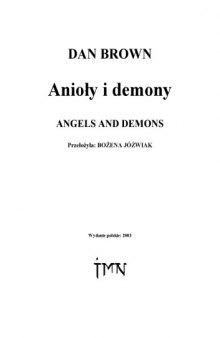 Anioły i demony 