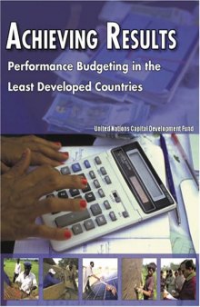 Achieving Results: Performance Budgeting in the Least Developed Countries