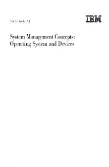 AIX 5L System Management Concepts: Operating System and Devices