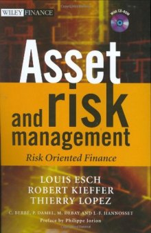 Asset and Risk Management - Risk Oriented Finance