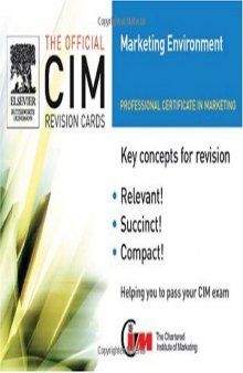 CIM Revision card: Marketing Environment 05 06 (Cim Revision Card)