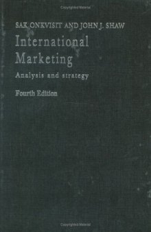 International Marketing: Analysis and Strategy, 4th Edition