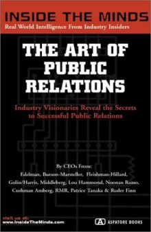 The Art of Public Relations
