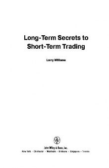 Долгосрочные секреты краткосрочной торговли