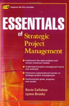 Essentials of Strategic Project Management (Essentials (John Wiley))