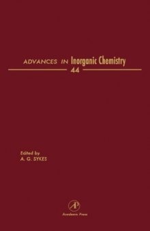 Advances in Inorganic Chemistry, Vol. 52