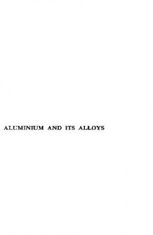 Aluminium And Its Alloys