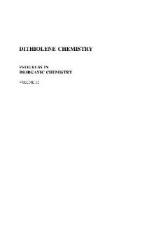 Dithiolene Chemistry: Synthesis, Properties, and Applications