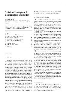 Encyclopedia of Inorganic Chemistry