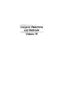 Inorganic reactions and methods