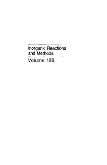 Inorganic Reactions and Methods: Oligomerization and Polymerization Formation of Intercalation Compounds
