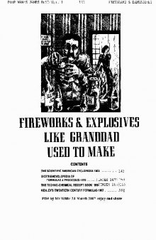 Fireworks & Explosives like Granddad used to make