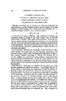 Hydrogen Overvoltage (1919)(en)(4s)