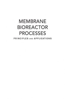 Membrane bioreactor processes : principle and application