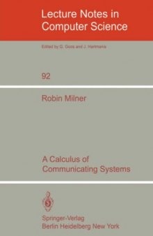 A Calculus of Communicating Systems