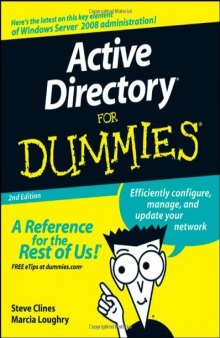 Active Directory For Dummies, 2nd edition (For Dummies (Computer Tech))