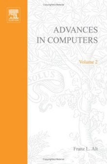 Advances in Computers, Vol. 2