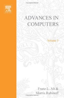 Advances in Computers, Vol. 5