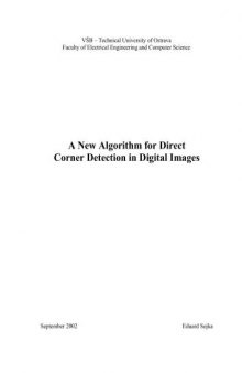 A New Algorithm for Direct Corner Detection in Digital Images