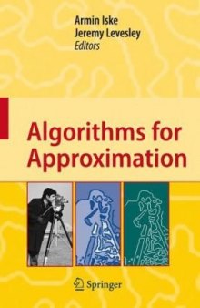 Algorithms for Approximation A Iske J Levesley