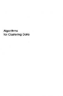 Algorithms for clustering data