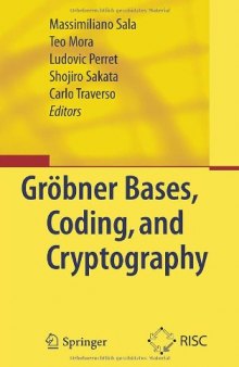 Grobner bases, coding, and cryptography