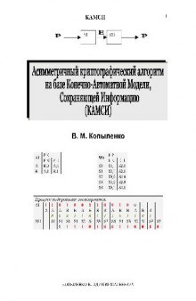 Асимметричный криптографический алгоритм на базе Конечно-Автоматной Модели, Сохраняющей Информацию