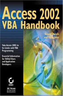 Access 2002 VBA Handbook